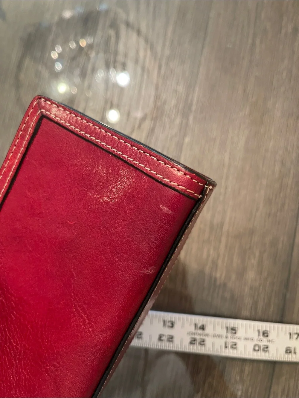 Pelle Studio - Wilson Leather Red Kiss Lock Clutch - Wristet - Wallet